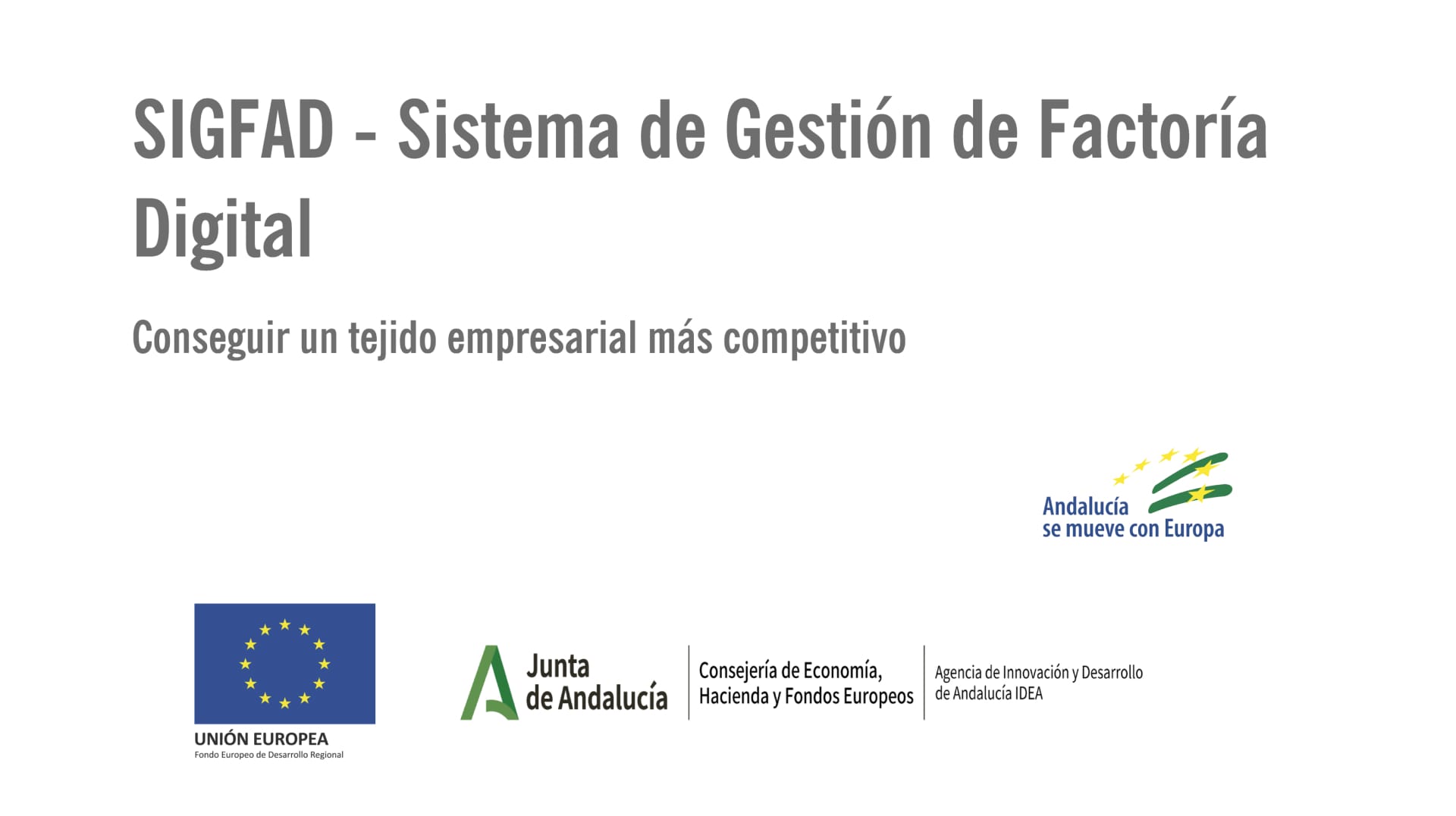 Sistema de Gestión de Factoría Digital